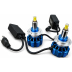 Cветодиодные LED 360 Canbus лампы Н7 100W 14000LM 12В. Идеально для оптики с линзой! купить недорого