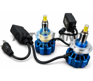 Cветодиодные  LED 360 Canbus лампы Н7 100W 14000LM 12В. Идеально для оптики с линзой!
