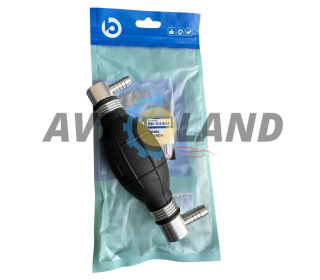 Груша для підкачування палива 8мм (штуцера 90х90) NBR BALANSA