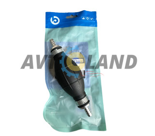 Груша для підкачування палива 8мм (штуцера прямо) NBR BALANSA