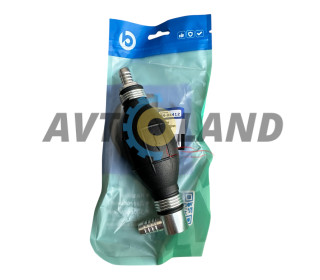 Груша для підкачування палива 10мм (штуцера 90хпрямо) NBR BALANSA