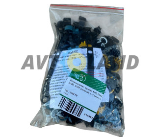 Ремкомплект кузова ВАЗ 2104, 2105, 2107 (повний к-т) кліпси, Pegas