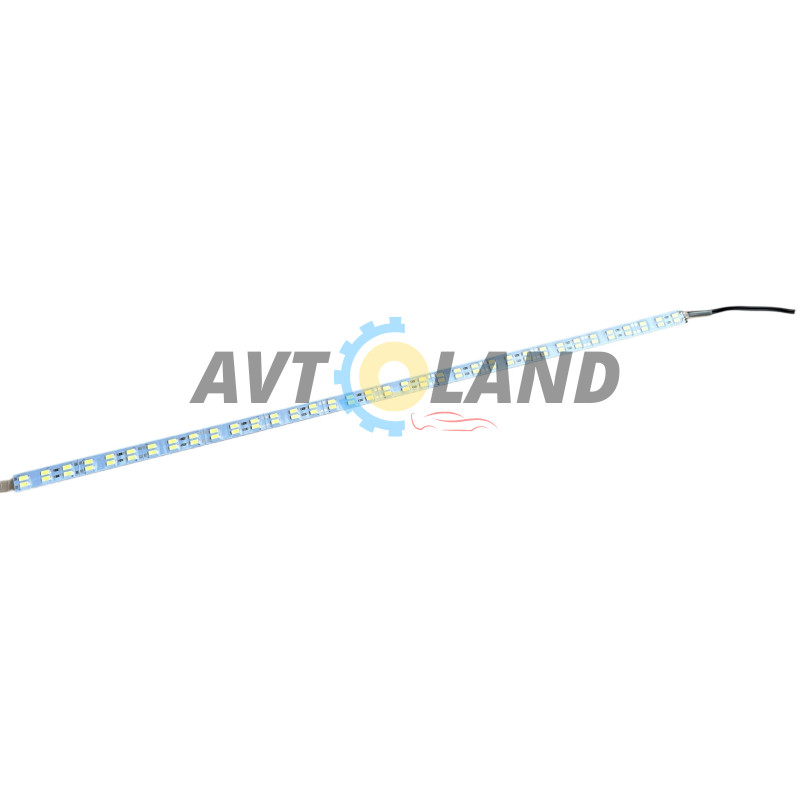 Стрічка Світлодіодна-50 см-Алюмінієва основа( 2ряди)-12вольт-Біла купити дешево