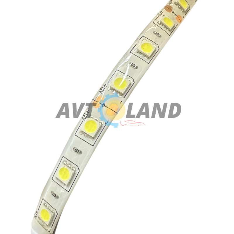 Лента Светодиодная-5 метров-300SMD-IP67-(5050)-12вольт-Белая купить недорого