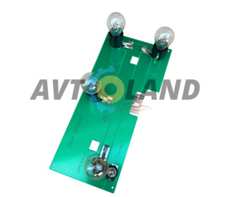 Плата заднього ліхтаря ВАЗ 2104, права, з лампами, WATT