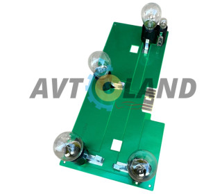 Плата заднього ліхтаря ВАЗ 2104, лівий, з лампами, WATT