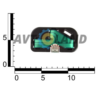Плата заднего фонаря ВАЗ 2111 в сборе с лампами левый (угол) WATT