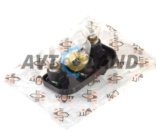 Плата заднего фонаря ВАЗ 2111 в сборе с лампами левый (угол) WATT