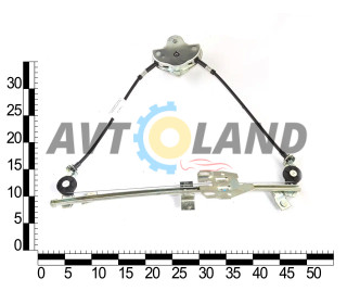 Стеклоподъемник ВАЗ 2108 перед. лев. механический тросового типа, (качество оригинал) Pegas