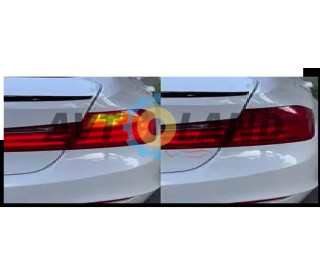 Led лампа желтые повороты в красном фонарю T20 (WY21W) 7440 CREE CANBUS 10-30v 80w - для сертификаци