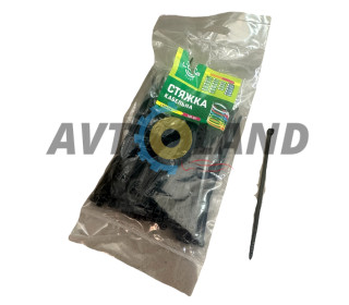 Стяжка кабельная 3*100 черная