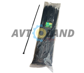 Стяжка кабельная 8*500 черная