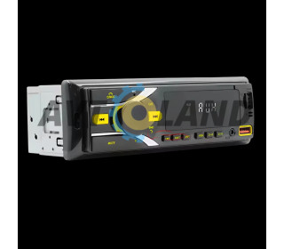 Автомагнитола BOSCHMANN BM-20 Bluetooth, MP3, RGB-подсветка, 2xUSB, SD, AUX (1DIN)