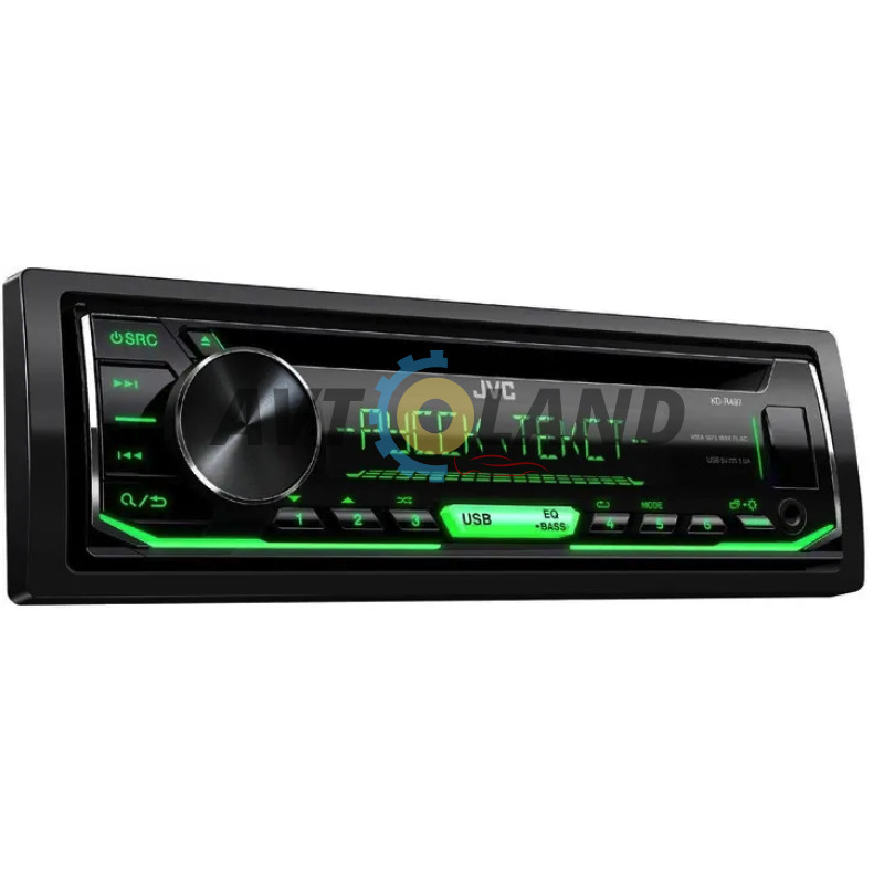 АВТОМАГНІТОЛА JVC KD-R497 купити дешево