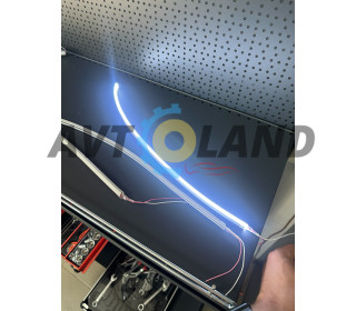 Лента - Силикон LED Neon - 14v 50см белая гибкая (боковое свечение/шир.12мм/выс. 6мм)