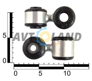Стійка стабілізатора ВАЗ 2108-099, 2113-15 (к-т 2 шт.) посилена 4т ″яйця″ ASR EXTREME