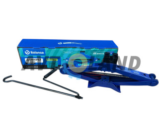 Домкрат ромбовый 2т 115-420мм резиновая опора, BALANSA