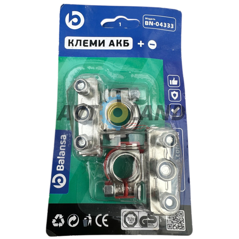 Клема АКБ Renault (комплект плюс+мінус) ″кліпсу″ BALANSA купити дешево