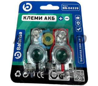 Клемма универсальная (комплект плюс+минус) BALANSA