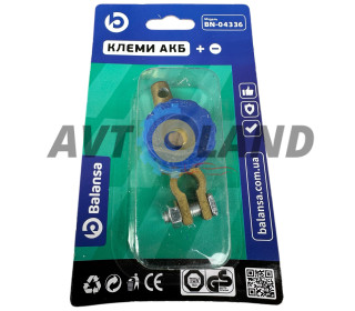 Клемма универсальная с выключателем массы (цинк) BALANSA