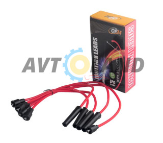 Провод высоковольтный ВАЗ 2101-07 карб. к-т, силикон, OEM