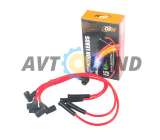 Провод высоковольтный ВАЗ 2108-10 карб. к-т, силикон, OEM