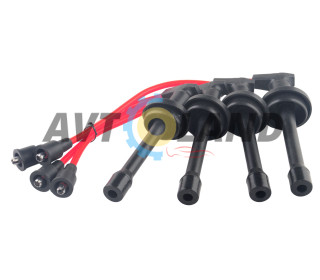 Провід високовольтний ГАЗ дв. ЗМЗ 406 з накінець. к-т, силікон, OEM