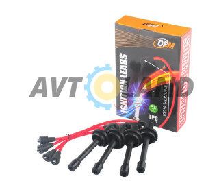 Провід високовольтний ГАЗ дв. ЗМЗ 406 з накінець. к-т, силікон, OEM