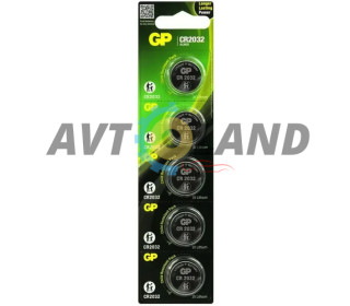 Батарейка CR 2032 GP (3V) 1шт