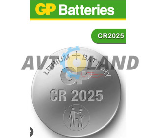 Батарейка CR 2025 GP (3V) 1шт