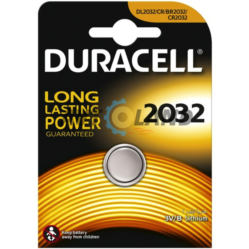 Батарейка CR2032 таблетка Lithium 3V DURACELL купити дешево