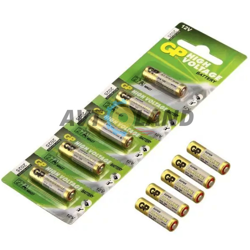 Батарейка GP A27, 27A-U5, за 1 шт купить в Украине