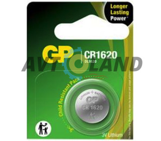 Батарейка  GP CR1620 3V