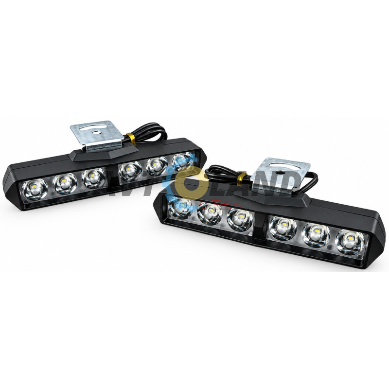 Led фара G1-10W FLOOD 9-85V DC 1,5W 6шт. 6000K 1000Lm (к-т 2шт) купить недорого