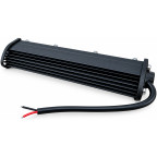 Светодиодная дополнительная LED лед фара жёлтого цвета 18W 165ММ 18ВТ купить недорого