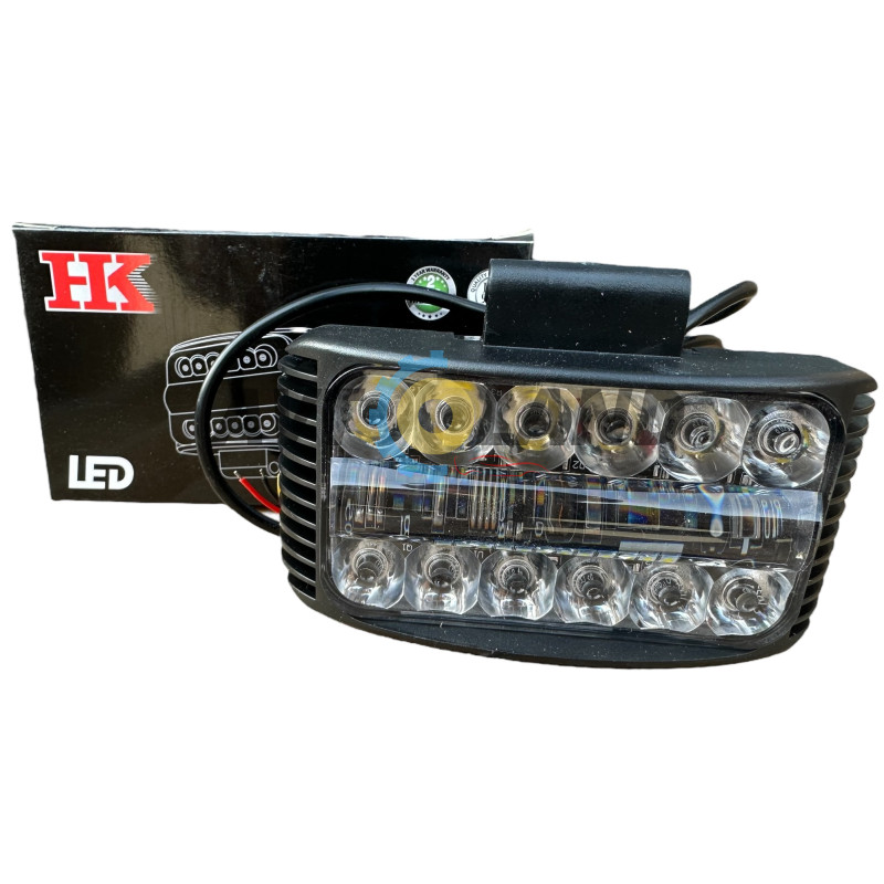 Світлодіодна додаткова LED фара G-2-24W-(12SMD) купити дешево