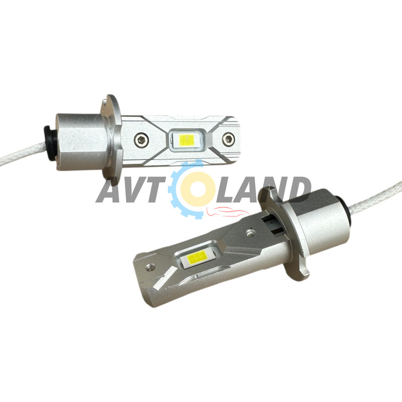 LED лампы H3 50W 9000 LM (12-24 вольт) V9 купить недорого