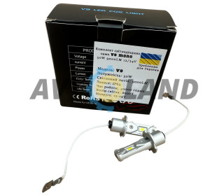 LED лампи H3 50W 9000 LM (12-24 вольт) V9