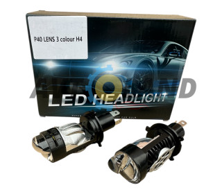 Світлодіодні міні-лінзи Bi-LED Sanvi ML50 H4 1.4″ 6000k 52w 12v