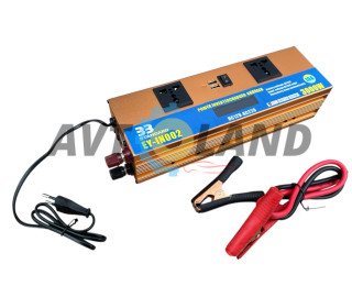 Инвертор-зарядка с дисплеем 3000w 12v + зарядка 10А, 33 STANDART