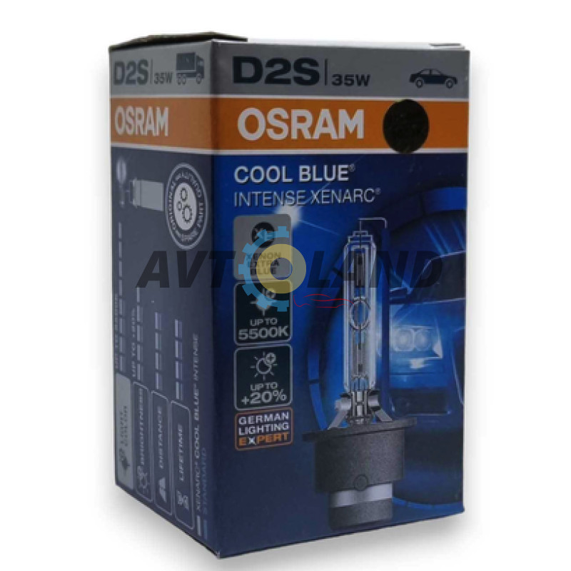 Ксеноновая лампа Osram D2S Xenarc Cool Blue Intense 66240CBI 5000K купить недорого