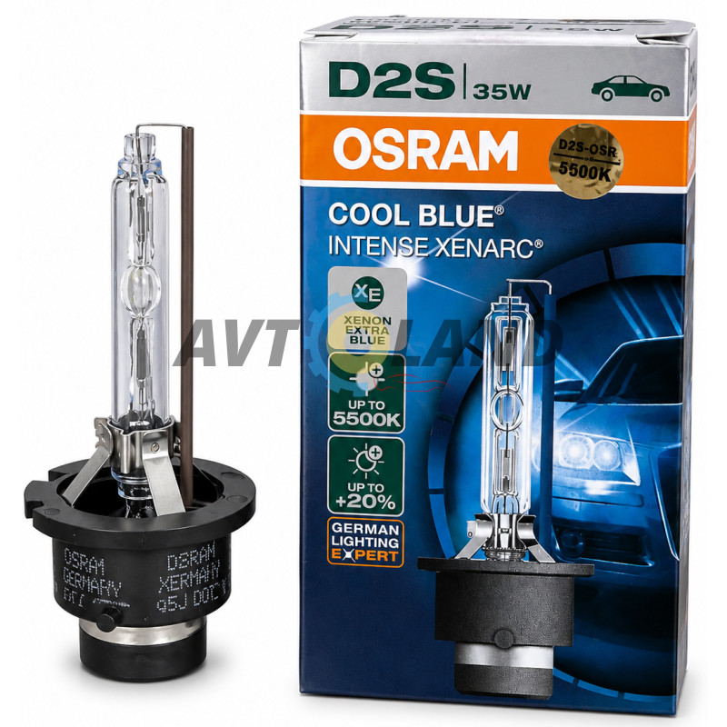 Ксеноновая лампа Osram D2S Xenarc Cool Blue Intense 66240CBI 5000K купить недорого