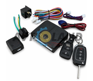 Автомобильная универсальная сигнализация Car Alarm 2 Way KD 3000 APP 12V