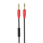 Кабель Hoco UPA12 AUX audio cable ( with mic ) Red купить в Украине
