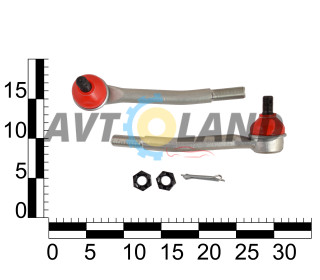 Наконечник рулевой ВАЗ 2101-07, (лев. + прав.) внутренний, с крепежом ASR EXTREME
