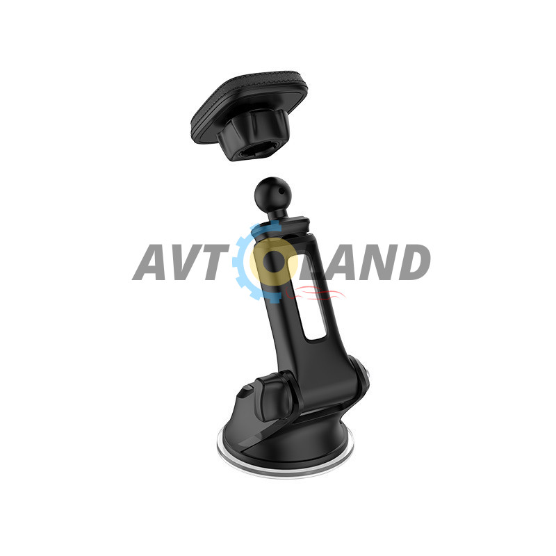 Холдер Hoco CA42 Cool Journey in-car dashboard holder with stretch rod Black & Red купити дешево
