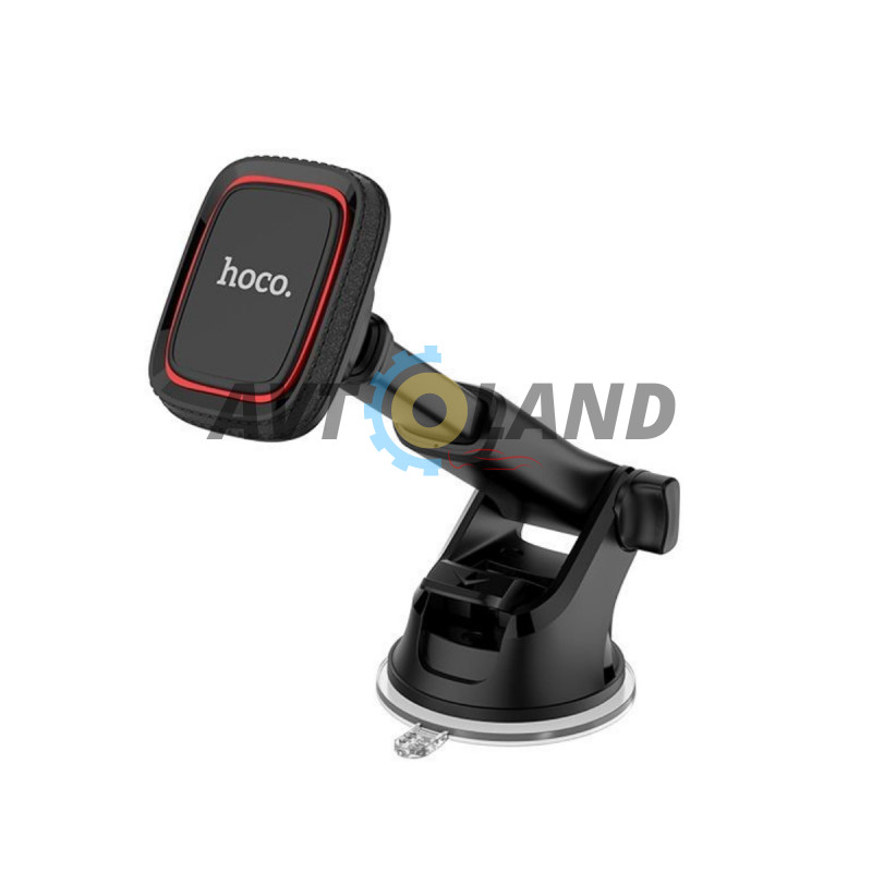 Холдер Hoco CA42 Cool Journey in-car dashboard holder with stretch rod Black & Red купити дешево