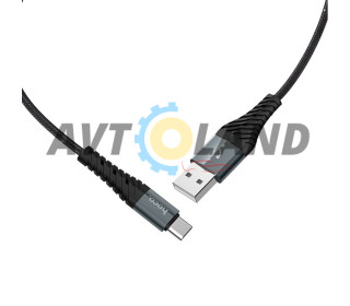 Кабель Hoco X38 Cool Charging data cable for Micro Black