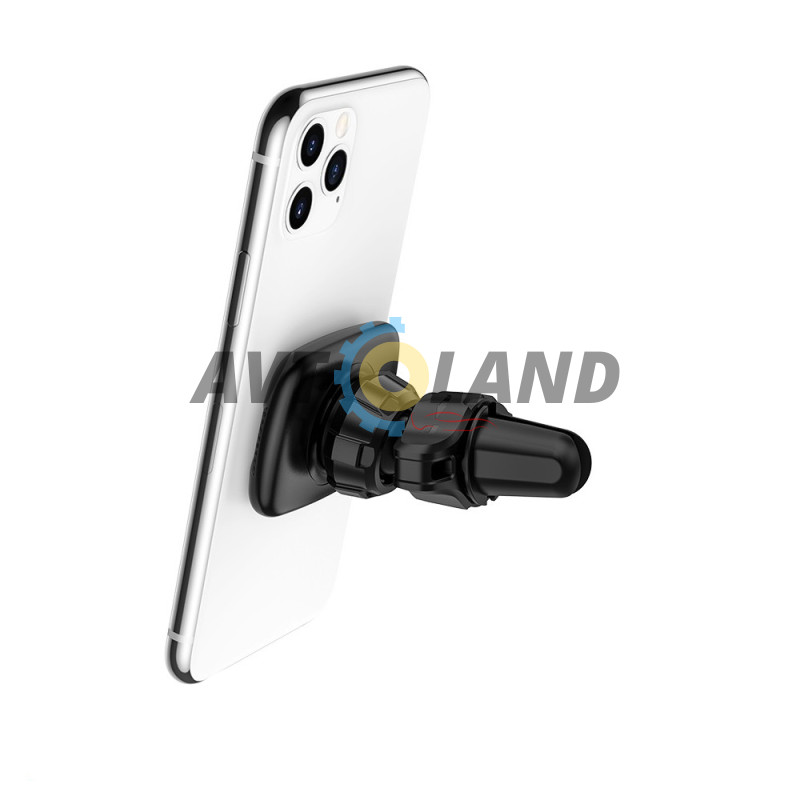 Холдер Hoco CA65 Sagittarius series air outlet magnetic car holder Black купить в Украине