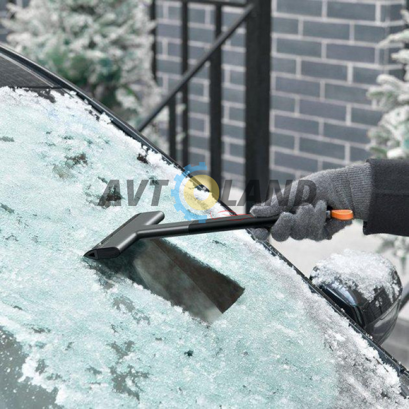 Автомобільний Скребок для льоду Baseus Quick Clean Car Ice Scraper Black купити дешево